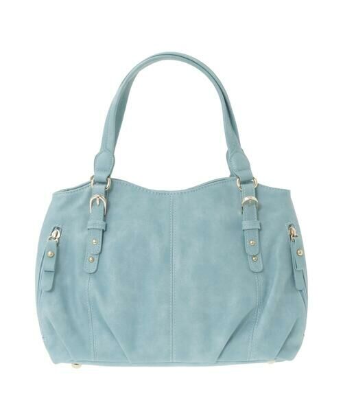 MK MICHEL KLEIN BAG / エムケーミッシェルクランバッグ トートバッグ | [2WAY]ベルトデザインラウンドトートバッグ | 詳細11