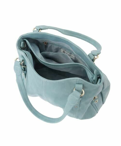 MK MICHEL KLEIN BAG / エムケーミッシェルクランバッグ トートバッグ | [2WAY]ベルトデザインラウンドトートバッグ | 詳細13