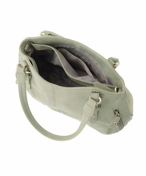 MK MICHEL KLEIN BAG / エムケーミッシェルクランバッグ トートバッグ | [2WAY]ベルトデザインラウンドトートバッグ | 詳細15