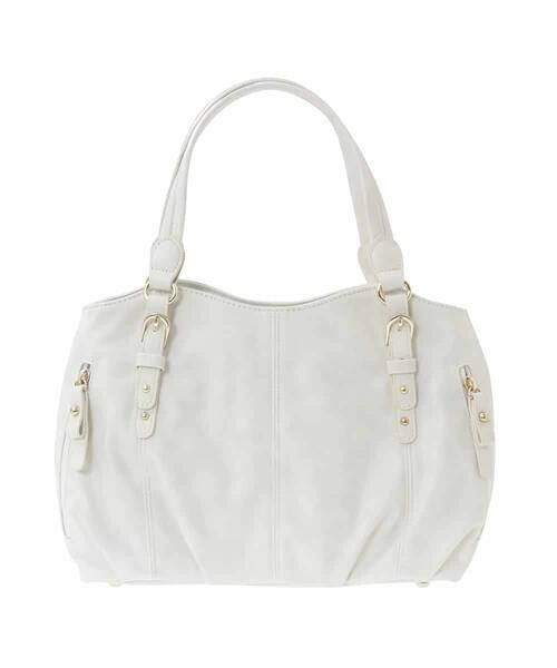 MK MICHEL KLEIN BAG / エムケーミッシェルクランバッグ トートバッグ | [2WAY]ベルトデザインラウンドトートバッグ | 詳細2