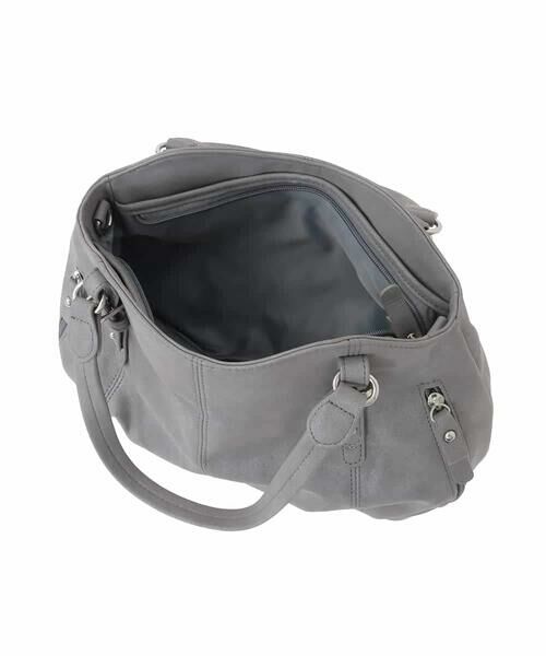 MK MICHEL KLEIN BAG / エムケーミッシェルクランバッグ トートバッグ | [2WAY]ベルトデザインラウンドトートバッグ | 詳細22