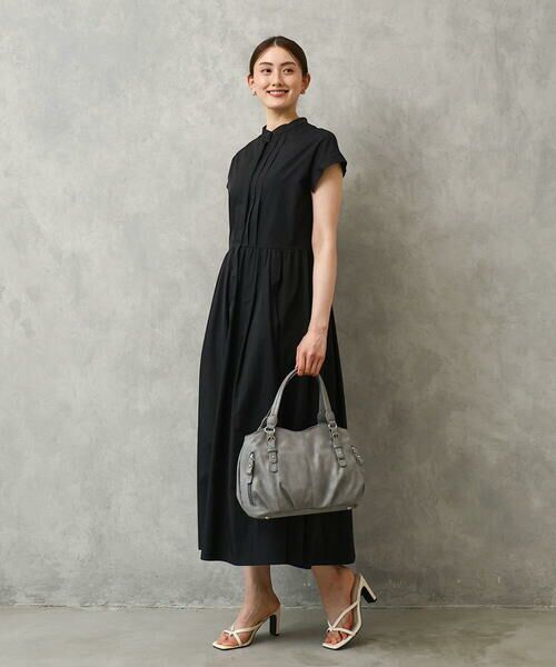 MK MICHEL KLEIN BAG / エムケーミッシェルクランバッグ トートバッグ | [2WAY]ベルトデザインラウンドトートバッグ | 詳細28