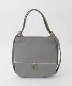 MK MICHEL KLEIN BAG / エムケーミッシェルクランバッグ トートバッグ | [2WAY/A4収納可]デニム風デザイン変形トートバッグ