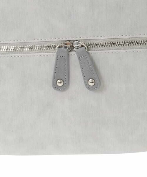 MK MICHEL KLEIN BAG / エムケーミッシェルクランバッグ トートバッグ | [2WAY/A4収納可]デニム風デザイン変形トートバッグ | 詳細13