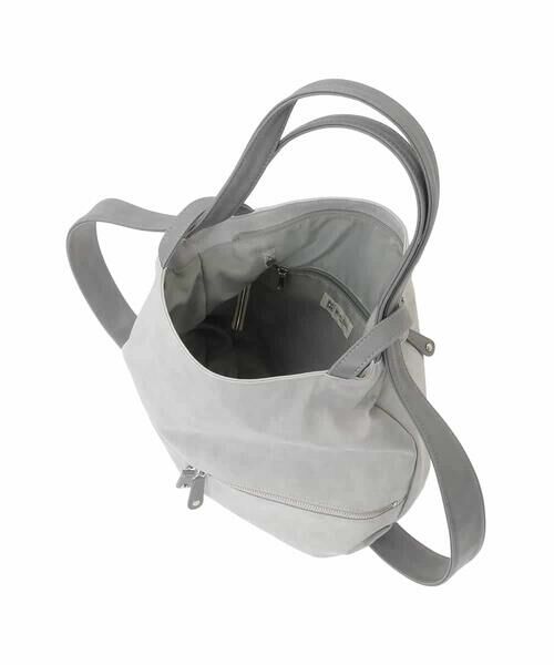 MK MICHEL KLEIN BAG / エムケーミッシェルクランバッグ トートバッグ | [2WAY/A4収納可]デニム風デザイン変形トートバッグ | 詳細14