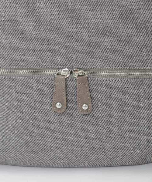 MK MICHEL KLEIN BAG / エムケーミッシェルクランバッグ トートバッグ | [2WAY/A4収納可]デニム風デザイン変形トートバッグ | 詳細26