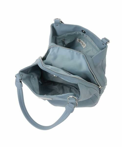 MK MICHEL KLEIN BAG / エムケーミッシェルクランバッグ トートバッグ | [2WAY]合成皮革タックデザインバッグ | 詳細10