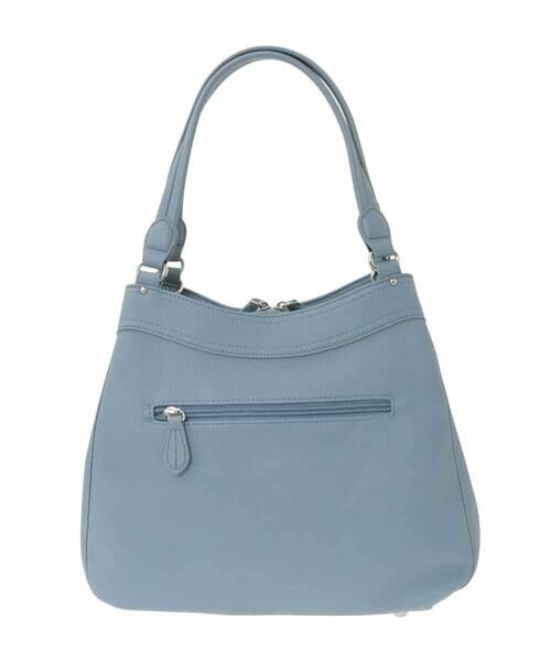 MK MICHEL KLEIN BAG / エムケーミッシェルクランバッグ トートバッグ | [2WAY]合成皮革タックデザインバッグ | 詳細4