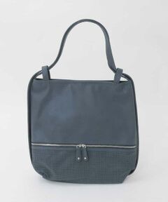 MK MICHEL KLEIN BAG / エムケーミッシェルクランバッグ トートバッグ | [2WAY]パンチングデザイン変形トートバッグ