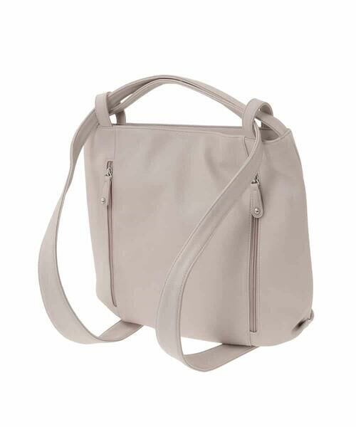 MK MICHEL KLEIN BAG / エムケーミッシェルクランバッグ トートバッグ | [2WAY]パンチングデザイン変形トートバッグ | 詳細4