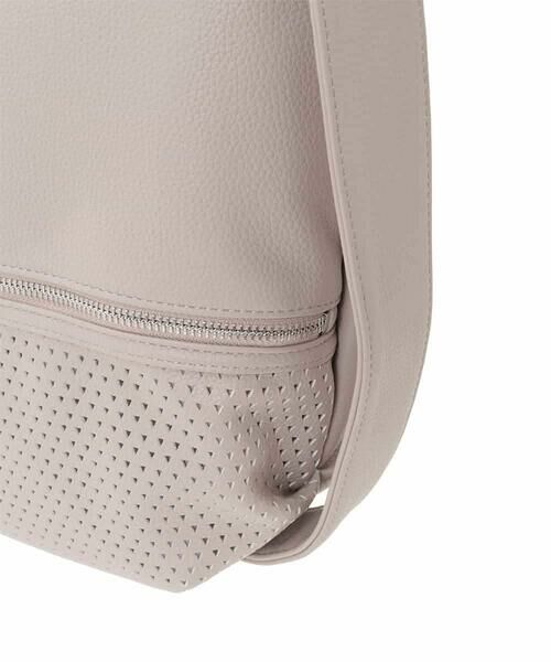 MK MICHEL KLEIN BAG / エムケーミッシェルクランバッグ トートバッグ | [2WAY]パンチングデザイン変形トートバッグ | 詳細7