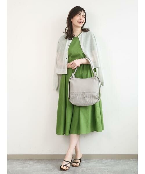 MK MICHEL KLEIN BAG / エムケーミッシェルクランバッグ トートバッグ | [2WAY]パンチングデザイン変形ミニトートバッグ | 詳細22