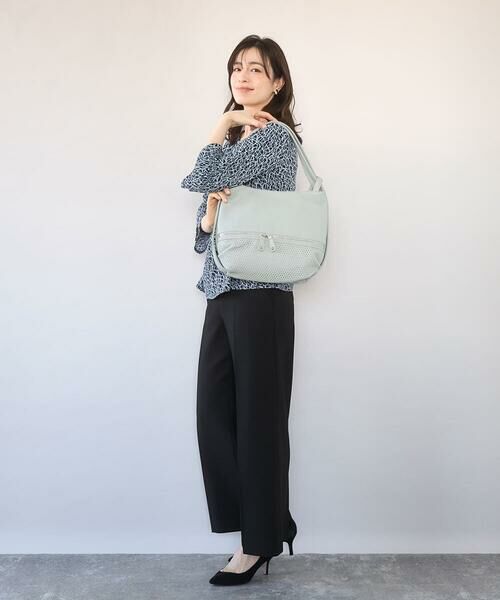 MK MICHEL KLEIN BAG / エムケーミッシェルクランバッグ トートバッグ | [2WAY]パンチングデザイン変形ミニトートバッグ | 詳細25
