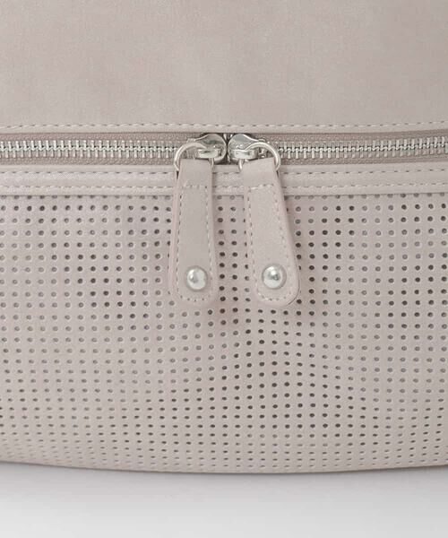 MK MICHEL KLEIN BAG / エムケーミッシェルクランバッグ トートバッグ | [2WAY]パンチングデザイン変形ミニトートバッグ | 詳細27