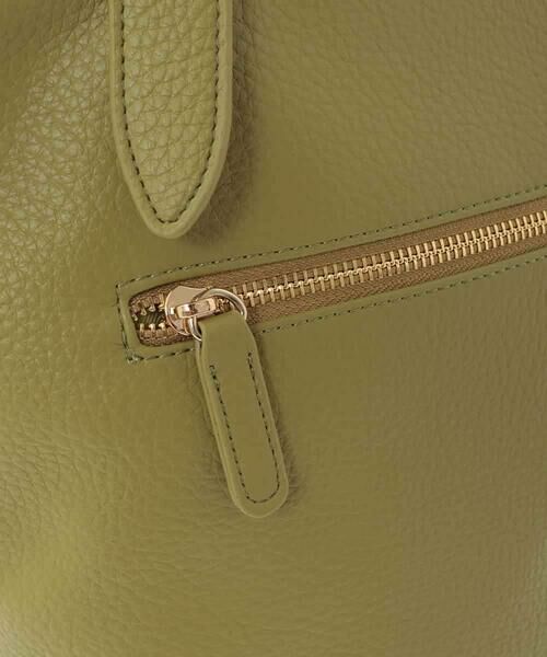 MK MICHEL KLEIN BAG / エムケーミッシェルクランバッグ トートバッグ | [2WAY]合成皮革バケットデザイントートバッグ | 詳細13