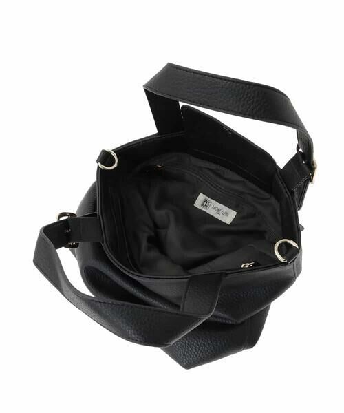 MK MICHEL KLEIN BAG / エムケーミッシェルクランバッグ トートバッグ | [2WAY]合成皮革バケットデザイントートバッグ | 詳細3