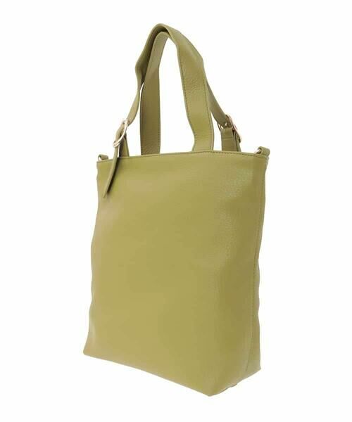 MK MICHEL KLEIN BAG / エムケーミッシェルクランバッグ トートバッグ | [2WAY]合成皮革バケットデザイントートバッグ | 詳細9