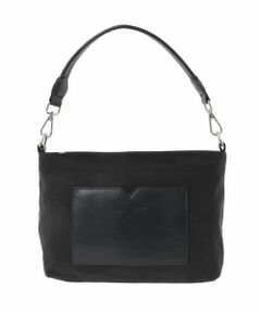 MK MICHEL KLEIN BAG / エムケーミッシェルクランバッグ ショルダーバッグ | [2WAY]異素材ポケットコンパクトデザインバッグ