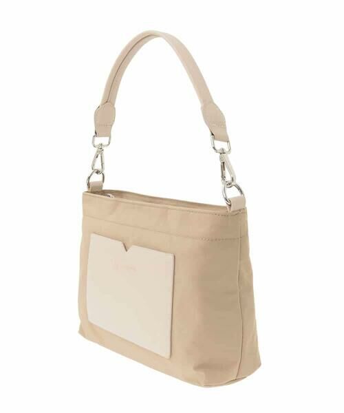 MK MICHEL KLEIN BAG / エムケーミッシェルクランバッグ ショルダーバッグ | [2WAY]異素材ポケットコンパクトデザインバッグ | 詳細2