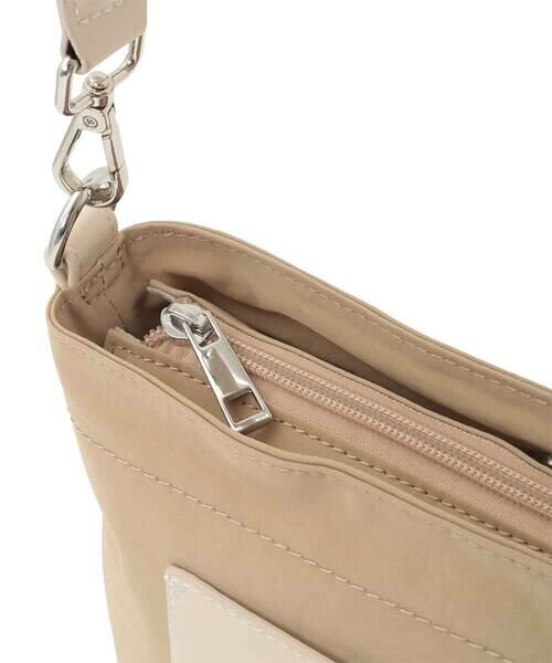 MK MICHEL KLEIN BAG / エムケーミッシェルクランバッグ ショルダーバッグ | [2WAY]異素材ポケットコンパクトデザインバッグ | 詳細5