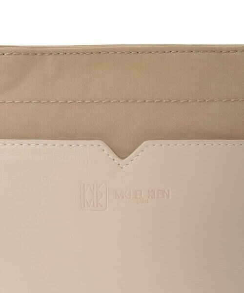 MK MICHEL KLEIN BAG / エムケーミッシェルクランバッグ ショルダーバッグ | [2WAY]異素材ポケットコンパクトデザインバッグ | 詳細6