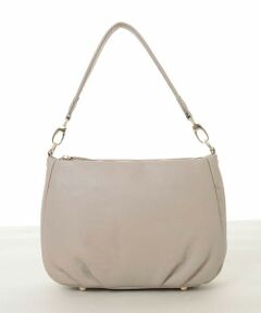MK MICHEL KLEIN BAG / エムケーミッシェルクランバッグ ショルダーバッグ | [2WAY]ギャザーポイント牛革ワンハンドルバッグ