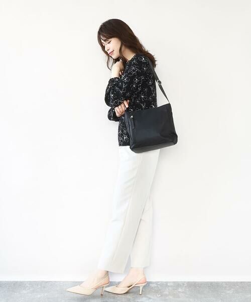 MK MICHEL KLEIN BAG / エムケーミッシェルクランバッグ ショルダーバッグ | [撥水]ナイロンスクエアショルダーバッグ | 詳細15