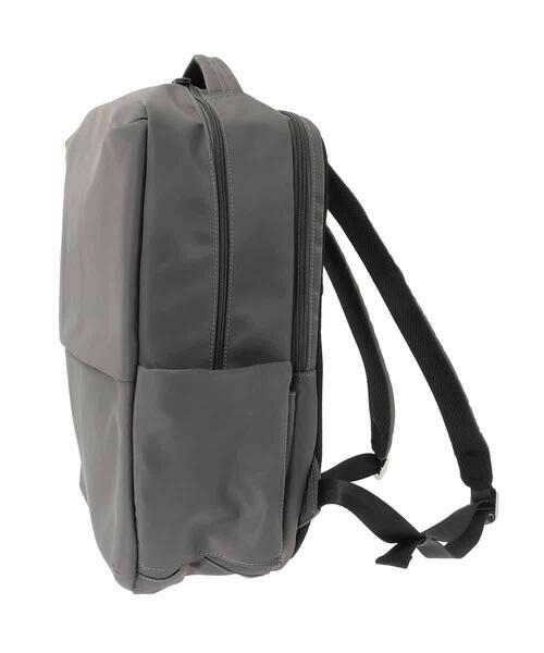 MK MICHEL KLEIN BAG / エムケーミッシェルクランバッグ リュック・バックパック | [撥水/A4収納可]クッションポケット付きスクエアリュック | 詳細2