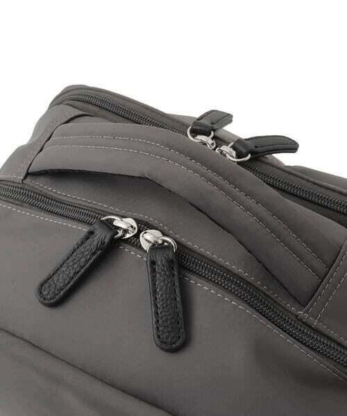 MK MICHEL KLEIN BAG / エムケーミッシェルクランバッグ リュック・バックパック | [撥水/A4収納可]クッションポケット付きスクエアリュック | 詳細4