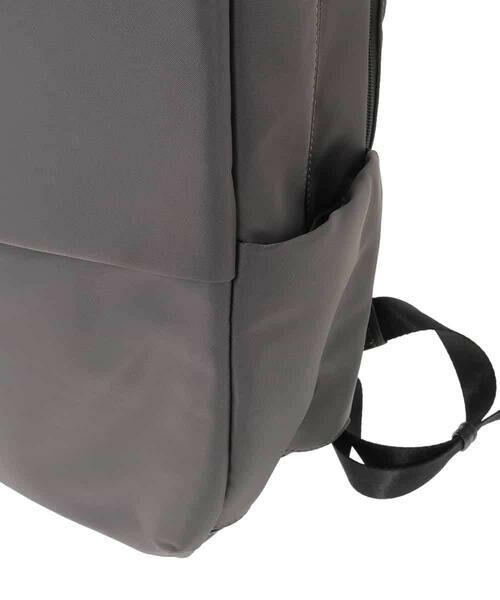 MK MICHEL KLEIN BAG / エムケーミッシェルクランバッグ リュック・バックパック | [撥水/A4収納可]クッションポケット付きスクエアリュック | 詳細6