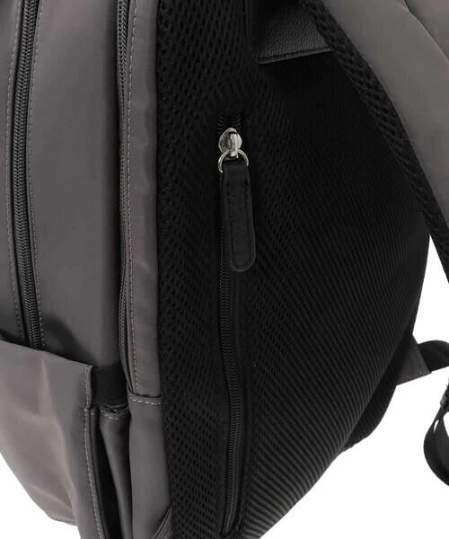 MK MICHEL KLEIN BAG / エムケーミッシェルクランバッグ リュック・バックパック | [撥水/A4収納可]クッションポケット付きスクエアリュック | 詳細7