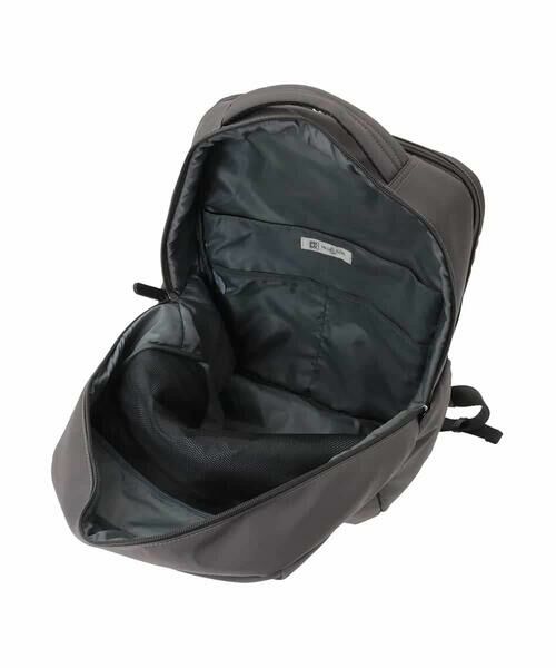 MK MICHEL KLEIN BAG / エムケーミッシェルクランバッグ リュック・バックパック | [撥水/A4収納可]クッションポケット付きスクエアリュック | 詳細9