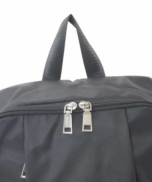 MK MICHEL KLEIN BAG / エムケーミッシェルクランバッグ リュック・バックパック | [撥水]フロントタックコンパクトリュック | 詳細10