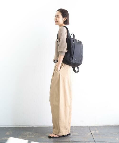 MK MICHEL KLEIN BAG / エムケーミッシェルクランバッグ リュック・バックパック | [撥水]フロントタックコンパクトリュック | 詳細14