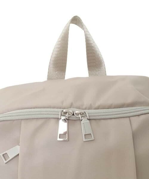 MK MICHEL KLEIN BAG / エムケーミッシェルクランバッグ リュック・バックパック | [撥水]フロントタックコンパクトリュック | 詳細4