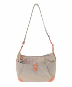 MK MICHEL KLEIN BAG / エムケーミッシェルクランバッグ ショルダーバッグ | [撥水/軽量]レザーポイントナイロンショルダーバッグ