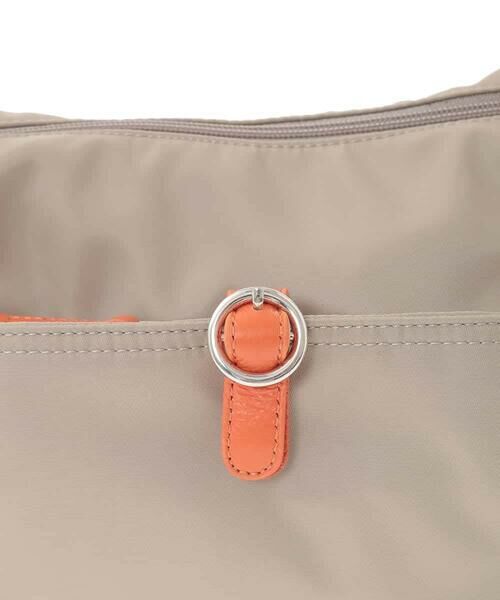 MK MICHEL KLEIN BAG / エムケーミッシェルクランバッグ ショルダーバッグ | [撥水/軽量]レザーポイントナイロンショルダーバッグ | 詳細10