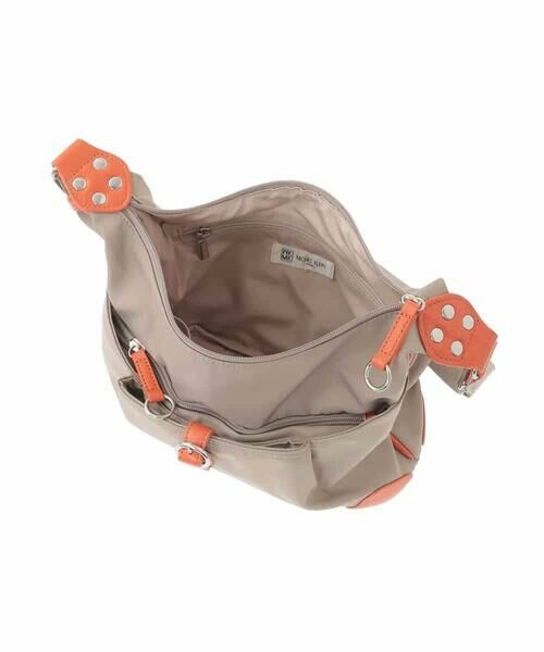 MK MICHEL KLEIN BAG / エムケーミッシェルクランバッグ ショルダーバッグ | [撥水/軽量]レザーポイントナイロンショルダーバッグ | 詳細11