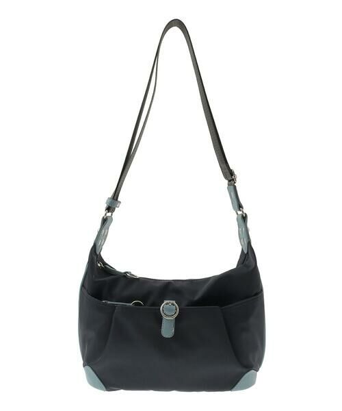 MK MICHEL KLEIN BAG / エムケーミッシェルクランバッグ ショルダーバッグ | [撥水/軽量]レザーポイントナイロンショルダーバッグ | 詳細12