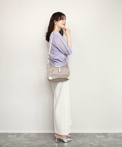 MK MICHEL KLEIN BAG / エムケーミッシェルクランバッグ ショルダーバッグ | [撥水/軽量]レザーポイントナイロンショルダーバッグ | 詳細26