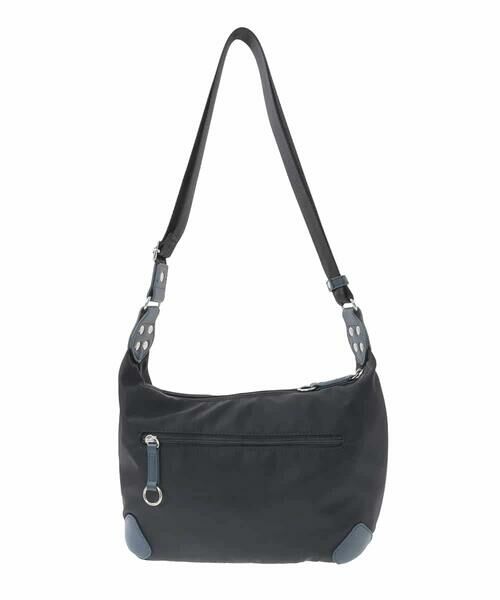 MK MICHEL KLEIN BAG / エムケーミッシェルクランバッグ ショルダーバッグ | [撥水/軽量]レザーポイントナイロンショルダーバッグ | 詳細3