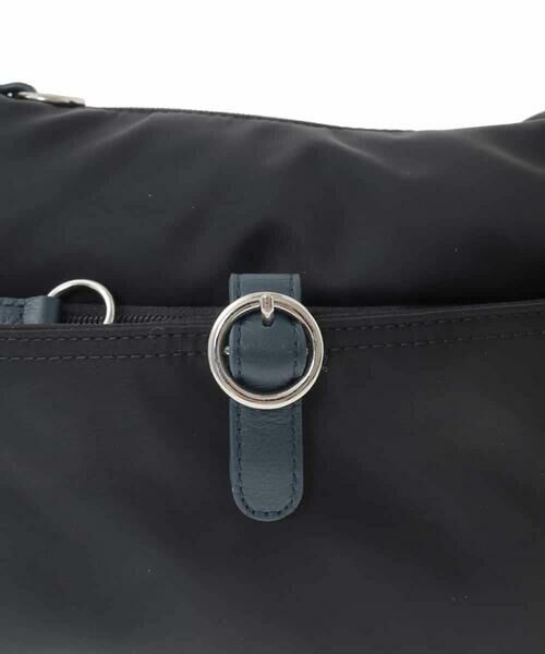 MK MICHEL KLEIN BAG / エムケーミッシェルクランバッグ ショルダーバッグ | [撥水/軽量]レザーポイントナイロンショルダーバッグ | 詳細5