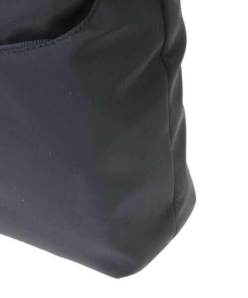 MK MICHEL KLEIN BAG / エムケーミッシェルクランバッグ ショルダーバッグ | [撥水/軽量]アクセントレザースクエアショルダーバッグ | 詳細7