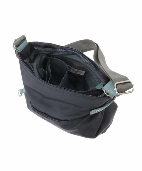 MK MICHEL KLEIN BAG / エムケーミッシェルクランバッグ ショルダーバッグ | [撥水/軽量]アクセントレザースクエアショルダーバッグ | 詳細9