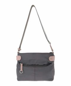 MK MICHEL KLEIN BAG / エムケーミッシェルクランバッグ ショルダーバッグ | [撥水/軽量]アクセントレザーコンパクトショルダーバッグ