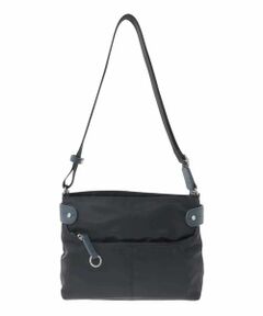 MK MICHEL KLEIN BAG / エムケーミッシェルクランバッグ ショルダーバッグ | [撥水/軽量]アクセントレザーコンパクトショルダーバッグ