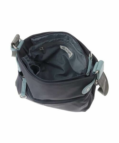 MK MICHEL KLEIN BAG / エムケーミッシェルクランバッグ ショルダーバッグ | [撥水/軽量]アクセントレザーコンパクトショルダーバッグ | 詳細10