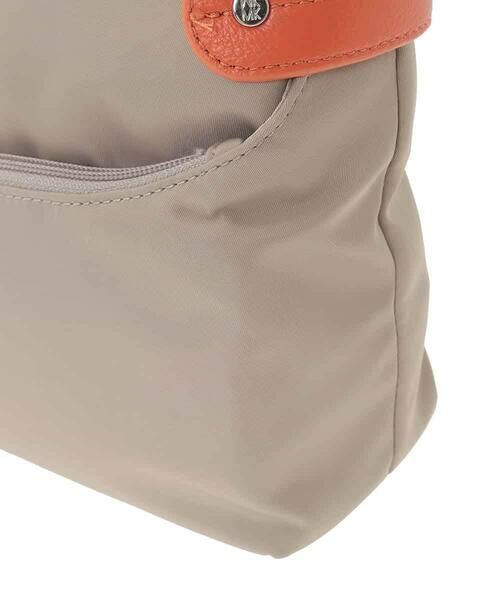 MK MICHEL KLEIN BAG / エムケーミッシェルクランバッグ ショルダーバッグ | [撥水/軽量]アクセントレザーコンパクトショルダーバッグ | 詳細6