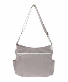 MK MICHEL KLEIN BAG / エムケーミッシェルクランバッグ ショルダーバッグ | [撥水/軽量]アクセントレザーショルダーバッグ