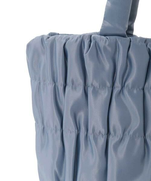 MK MICHEL KLEIN BAG / エムケーミッシェルクランバッグ トートバッグ | [A4収納可/300g以下の軽量]ギャザーデザインナイロントートバッグ | 詳細5